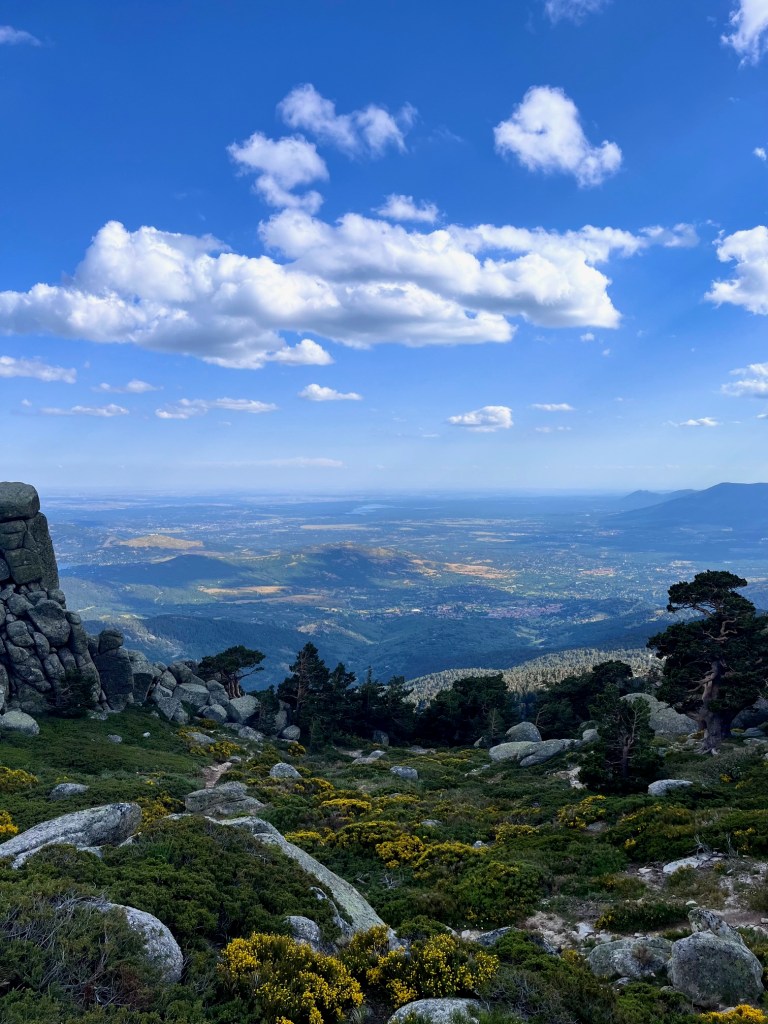 View from the Siete Picos ridge